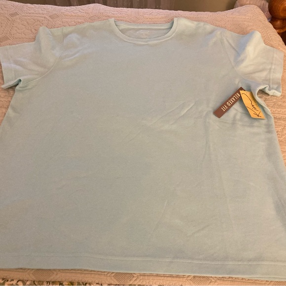 New w Tags KIM ROGERS SIZE XL  All Cotton Shortsleeved Tee - Picture 2 of 4